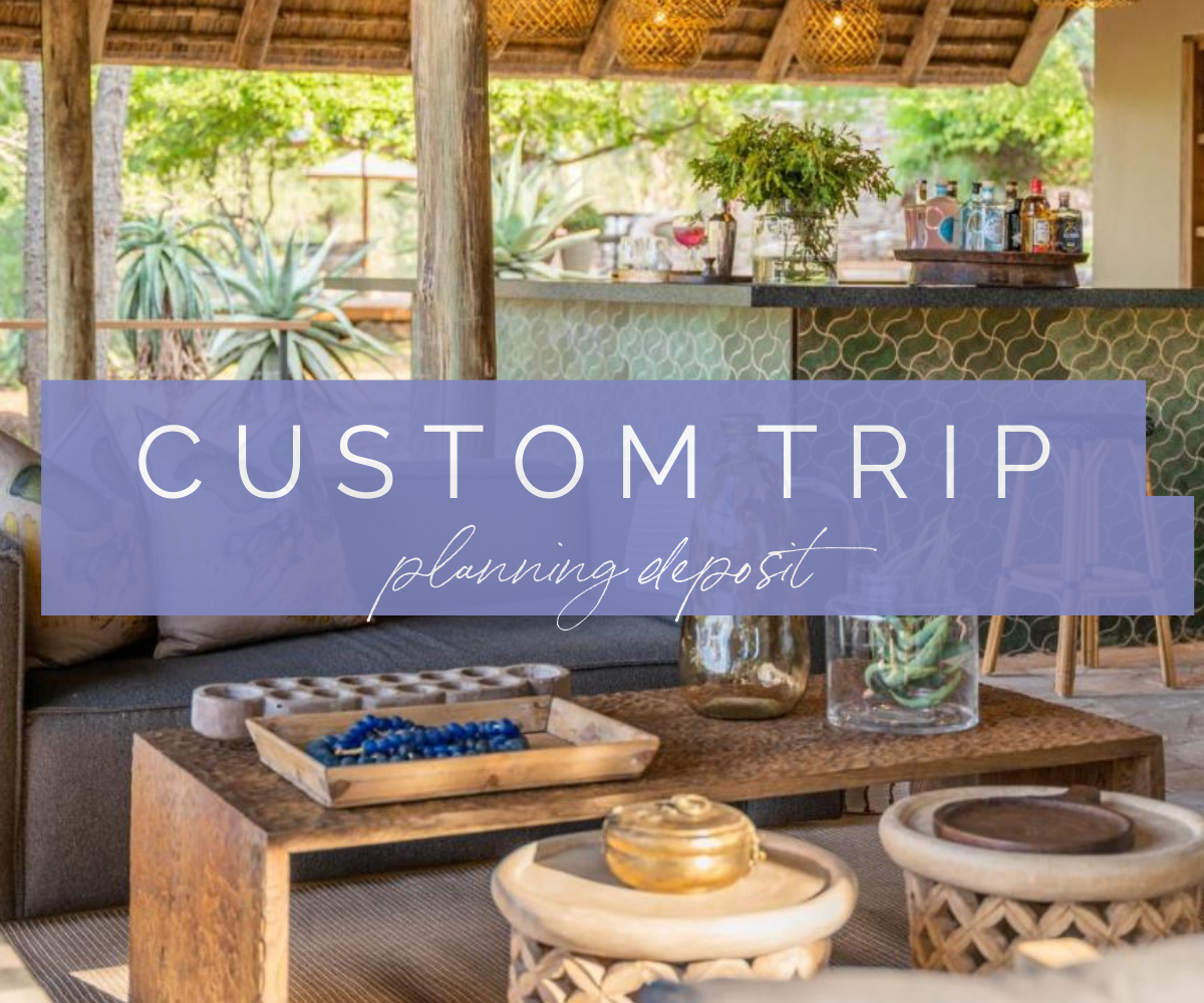 Custom Travel Planning: Deposit