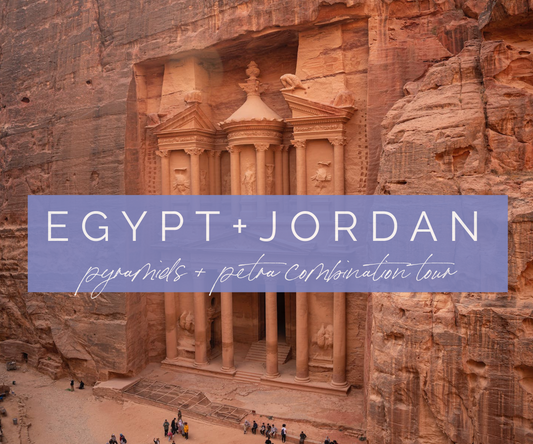 Egypt + Jordan: Pyramids and Petra Combo