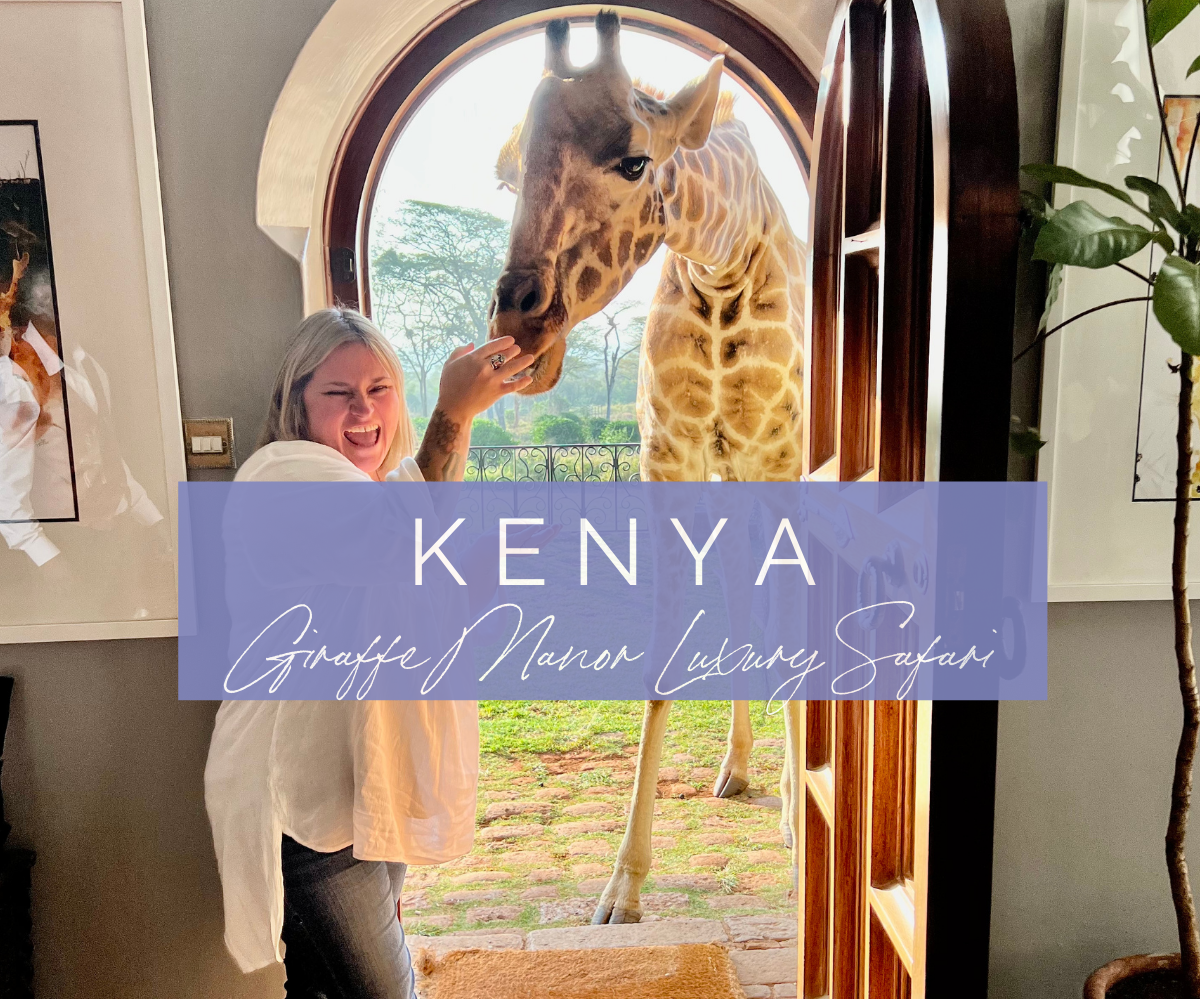 kenya safari with giraffe manor