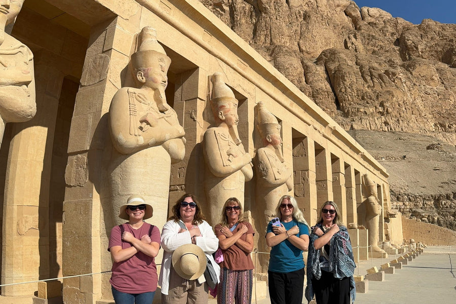 Damesly travelers in Egypt