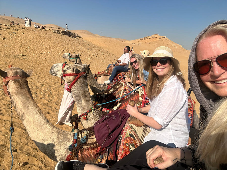 Damesly travelers in Egypt